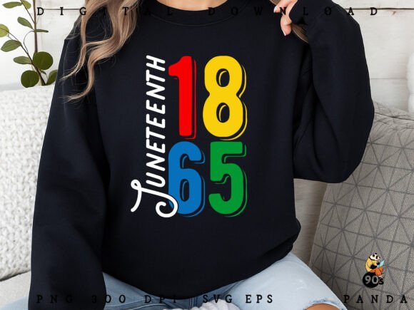 1865 Juneteenth SVG EPS PNG Graphics for Crafts