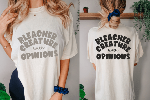 Bleacher Creature with Opinions SVG: Graphics for Crafts & Local Branding