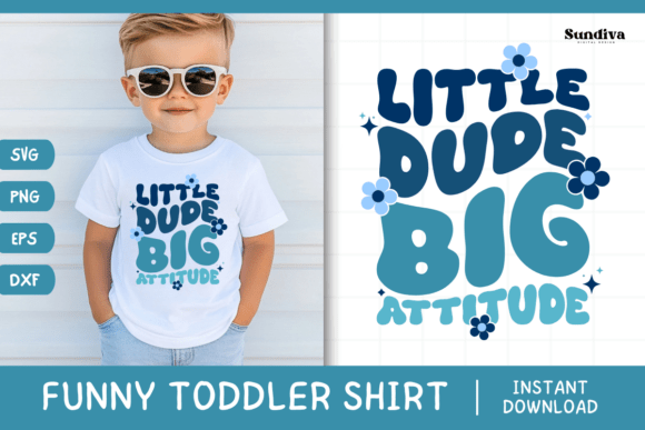 Funny Boy Toddler T-shirt Quotes SVG 13: Graphics for Crafts & Playful Publishing