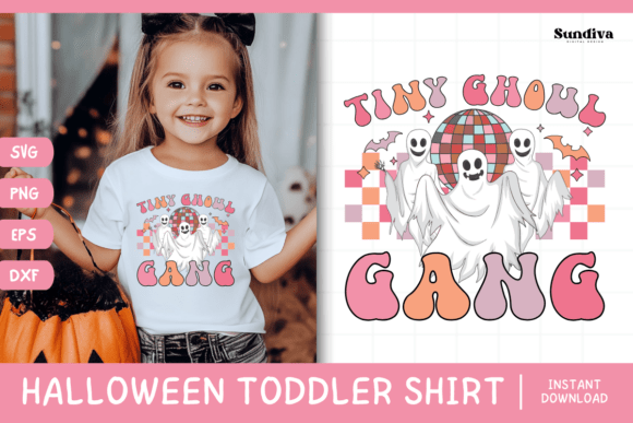 Funny Halloween Toddler Shirt SVG 4: Graphics for Crafts
