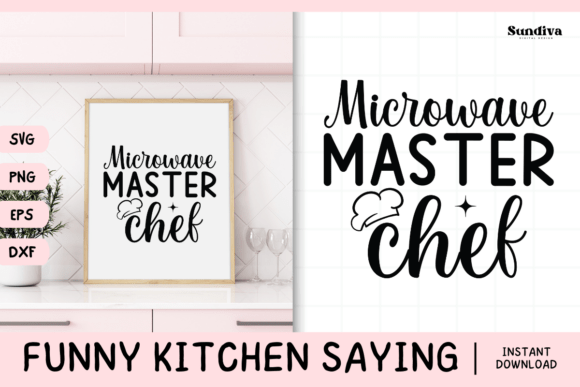 Funny Kitchen Saying SVG 10: Graphics for Crafts & Joyful Content