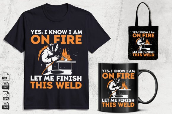Funny Welder SVG Graphics for Crafts & Content
