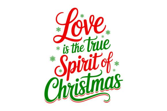 Lovely Spirit Merry Christmas SVG Design for Crafts & Graphics